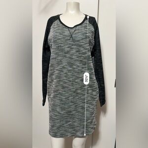 Merona Black and White Knit Dress